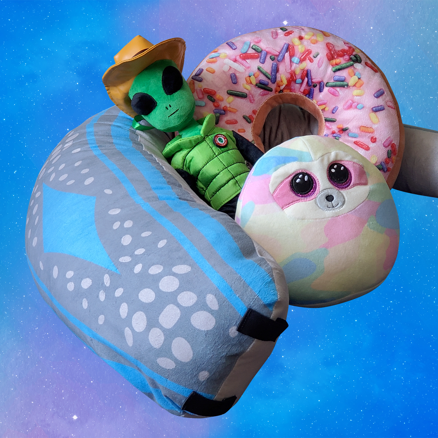 OkayDonuts Tail Pillow